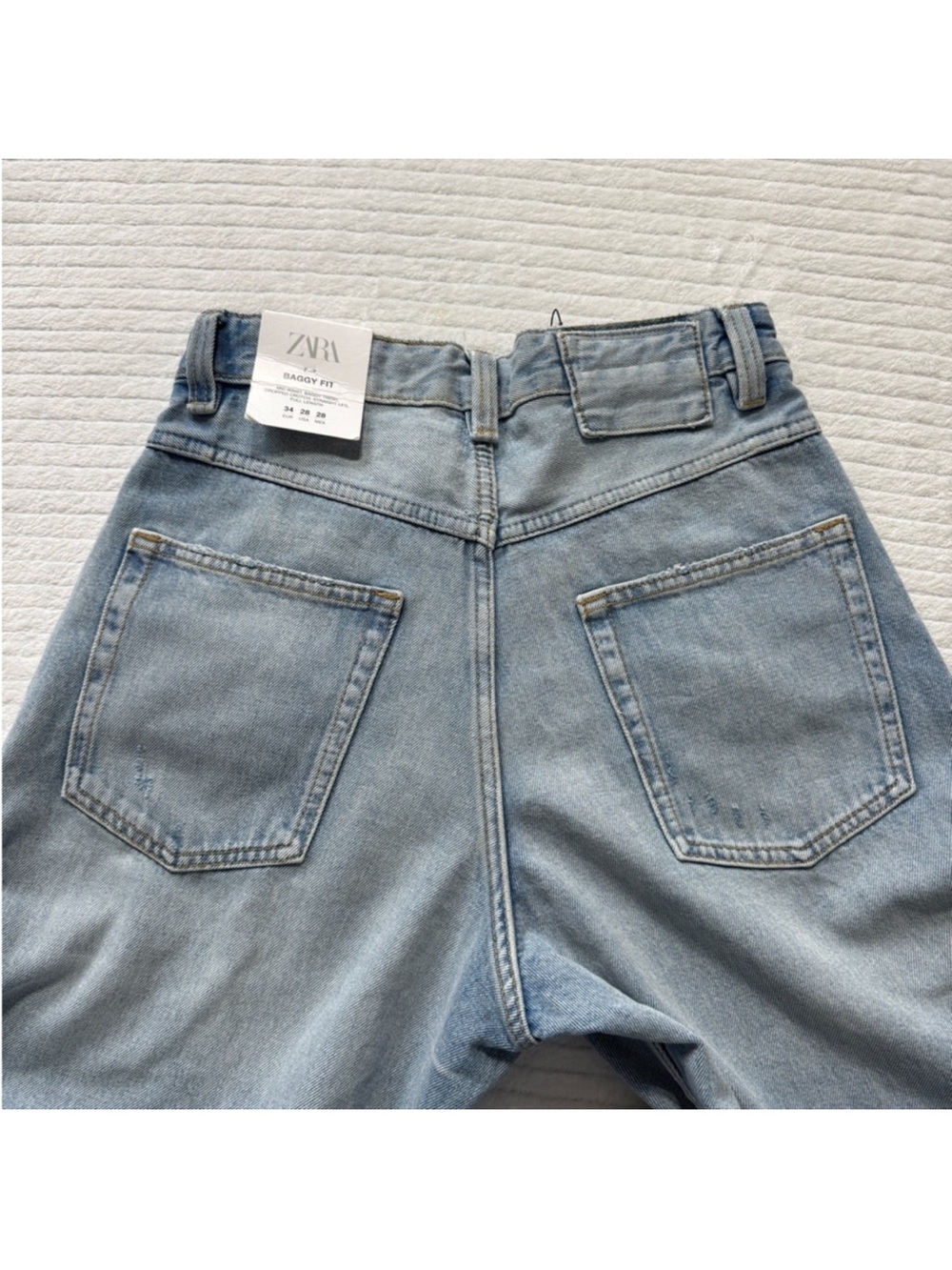 Zara Light Wash Men’s Bootcut Jeans - Picture 7 of 10